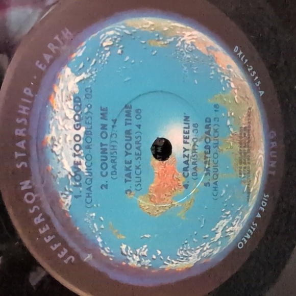 Vintage Jefferson Starship Earth Vinyl - Picture 8 of 11